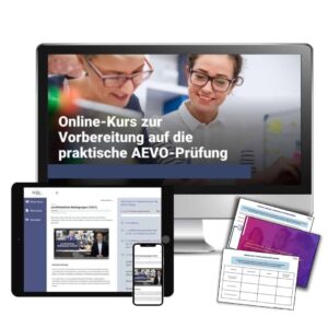 Abbildung: AEVO Online Kurs zur Vorbereitung auf die praktische AEVO-Prüfung